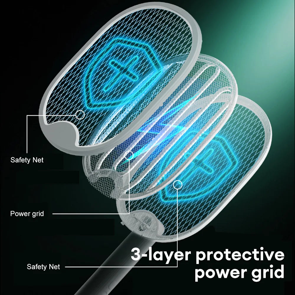 Foldable Electric Bug Swatter