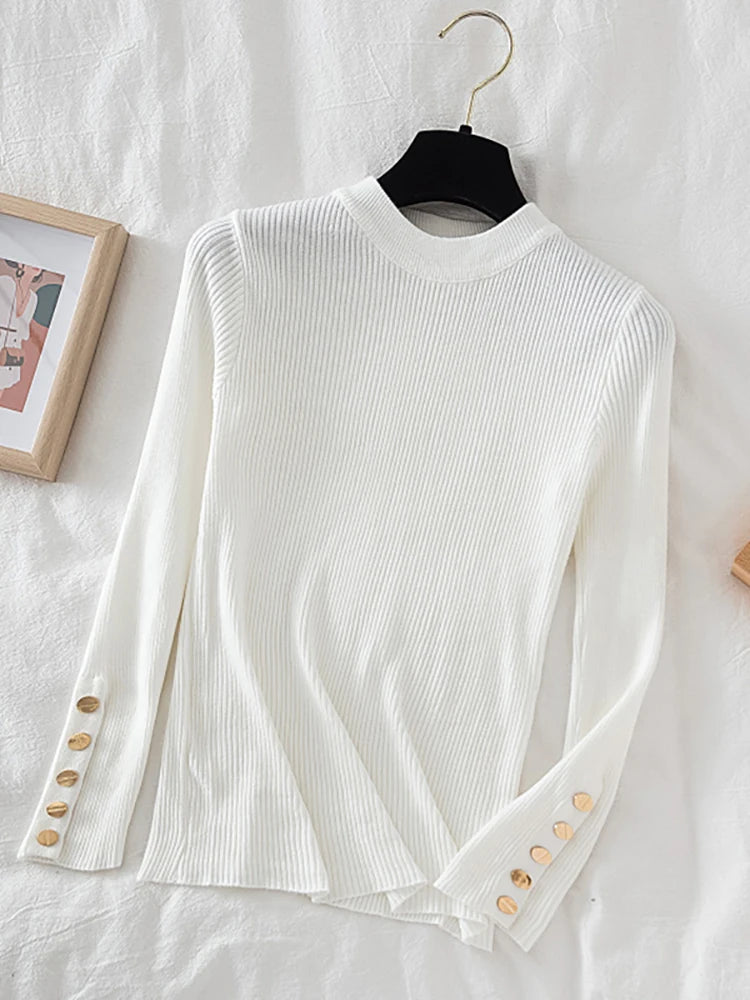 Women thick sweater pullovers