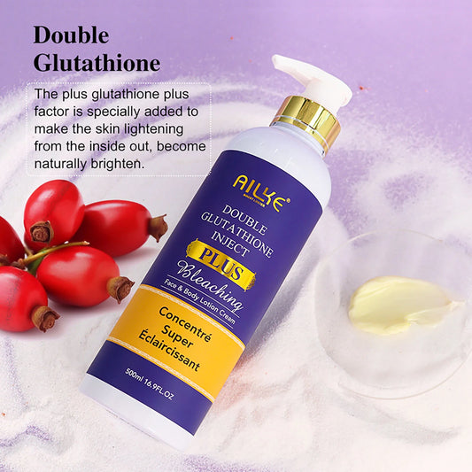 AILKE Double Glutathione Serum and Body Lotion