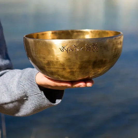 Handmade Buddhist Tibetan Singing Bowl