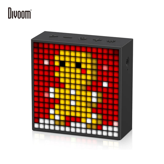 Bluetooth Portable Speaker with Clock Alarm