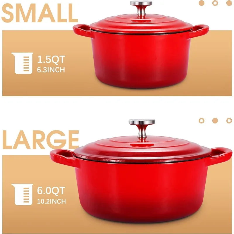 Cast Iron Dutch Oven Set