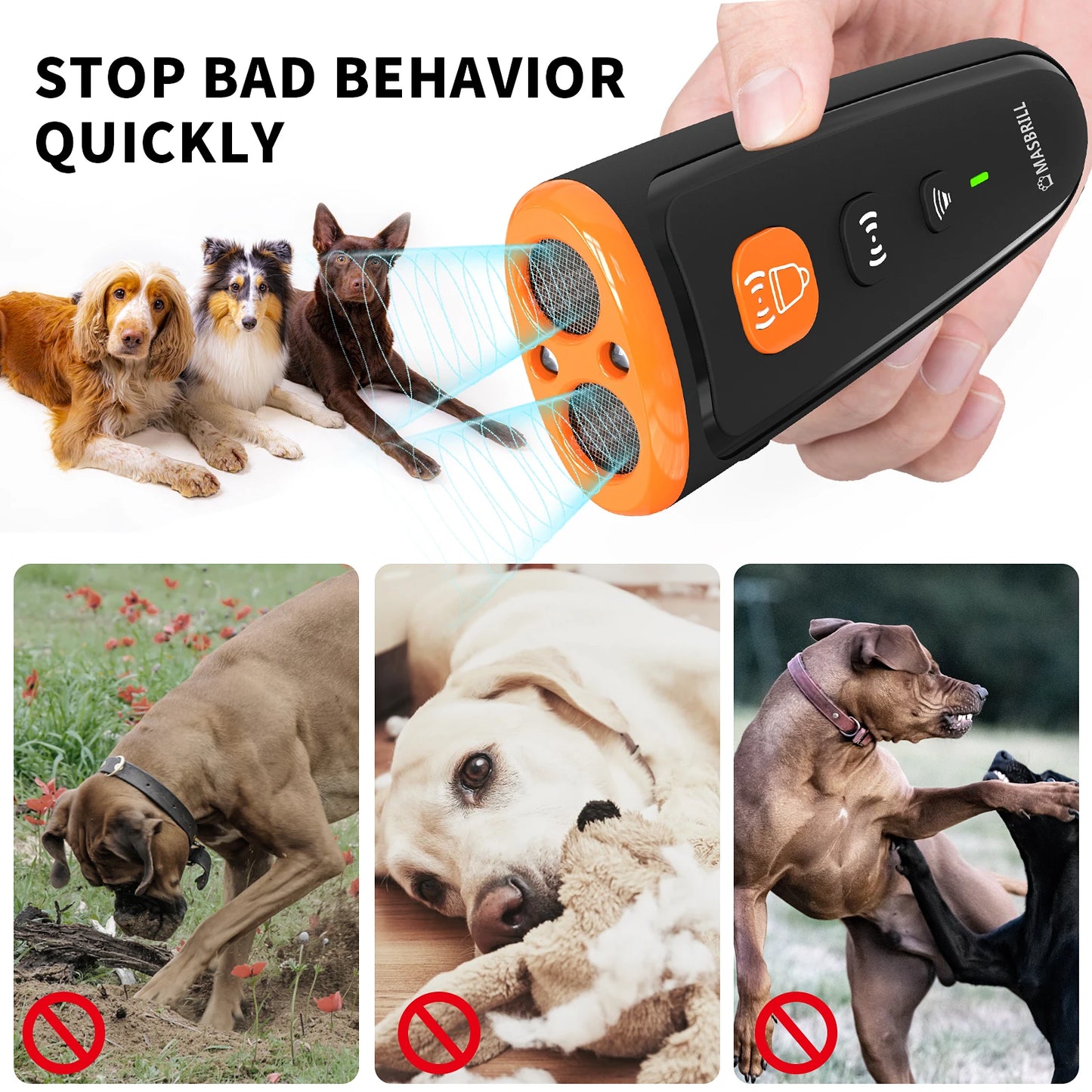 MASBRILL Dog Repeller