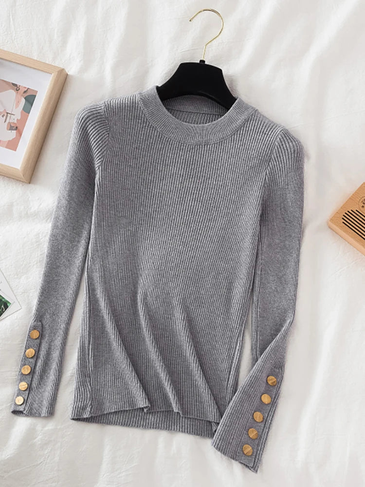 Women thick sweater pullovers