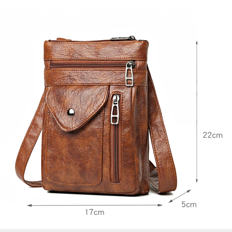 Women's Bag Designer Vintage Crossbody Mobile Phone Shoulder Bags