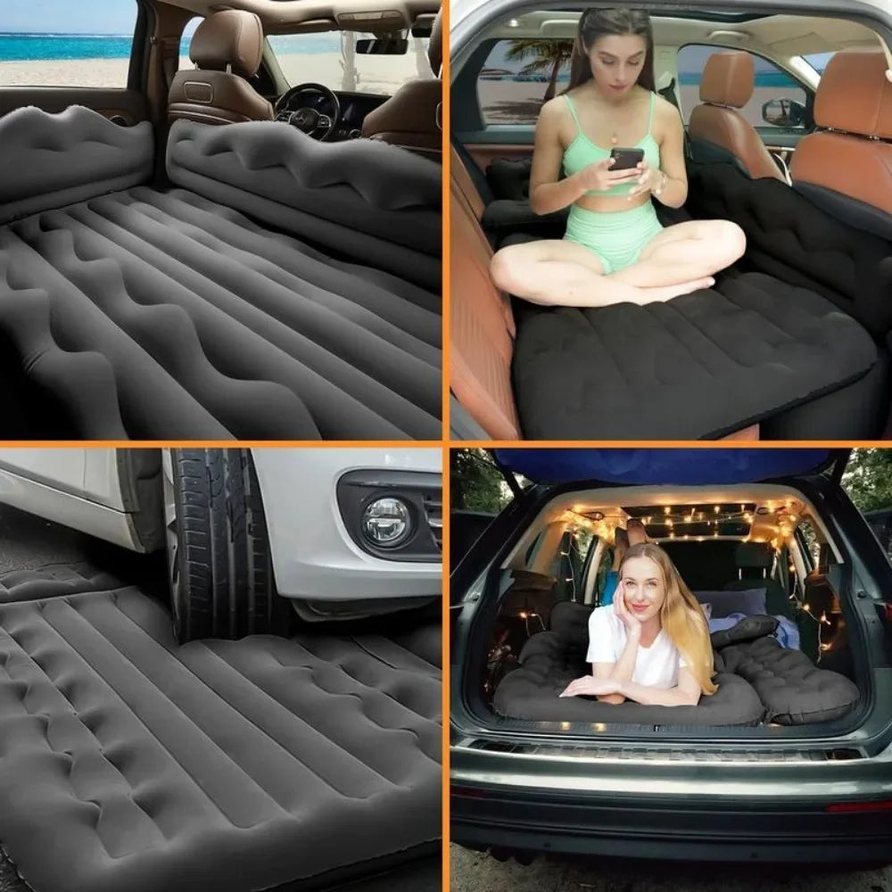 Inflatable Air Mattress with Sides for Car Camping